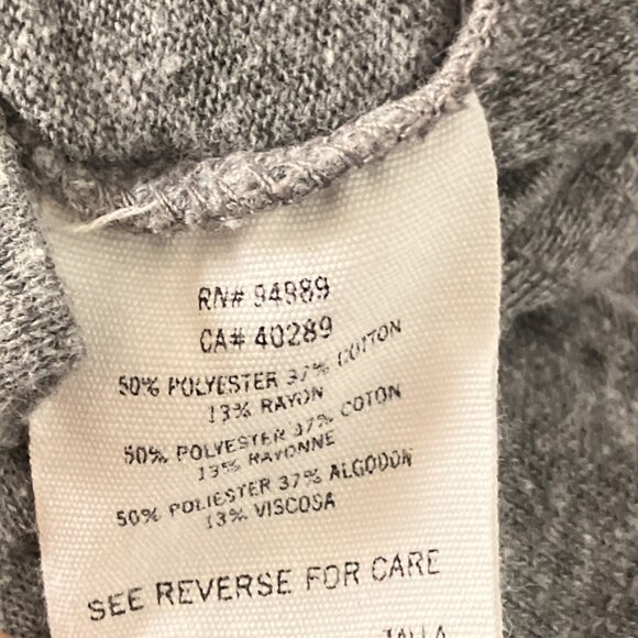 New Era Men's 2XL Gray Chicago Cubs MLB Baseball Double‎ Sided Graphic Tee Shirt - Picture 5 of 5